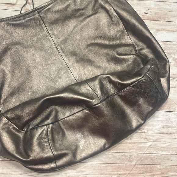 Coach Tote Silver metallic Hobo Shoulder bag - Picture 4 of 10
